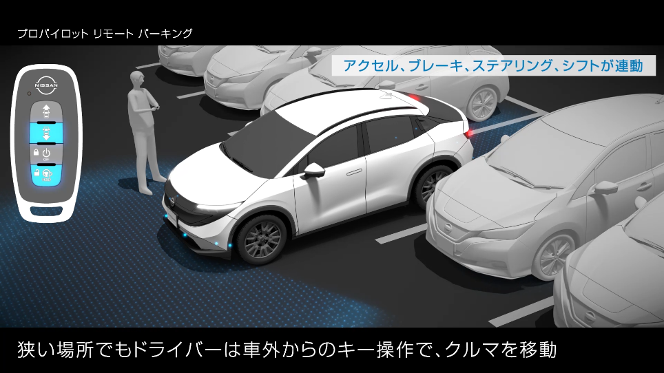 プロパイロット リモート パーキン